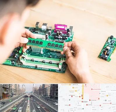 آموزش تعمیرات برد الکترونیکی در توحید 