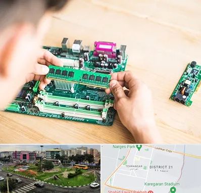 آموزش تعمیرات برد الکترونیکی در تهرانسر 