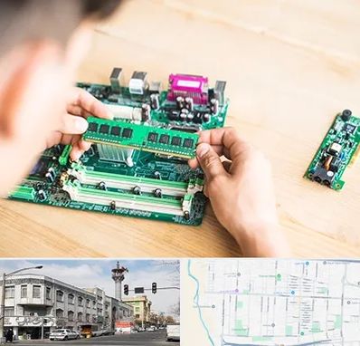 آموزش تعمیرات برد الکترونیکی در 17شهریور