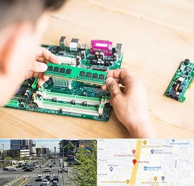 آموزش تعمیرات برد الکترونیکی در ستاری 