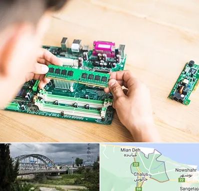 آموزش تعمیرات برد الکترونیکی در چالوس