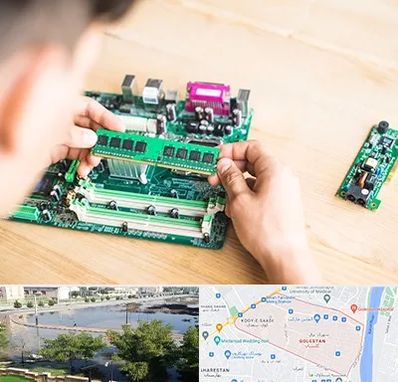 آموزش تعمیرات برد الکترونیکی در گلستان اهواز 