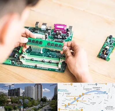 آموزش تعمیرات برد الکترونیکی در اندرزگو 