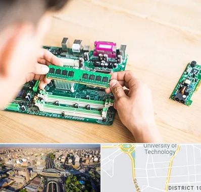 آموزش تعمیرات برد الکترونیکی در استاد معین 