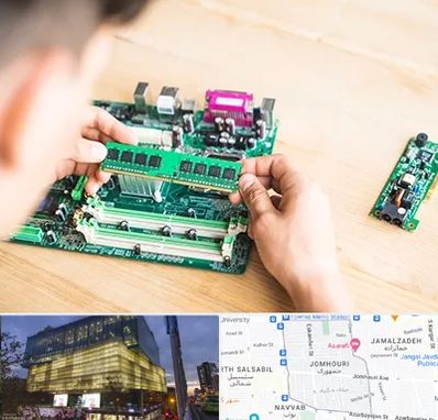 آموزش تعمیرات برد الکترونیکی در جمهوری 