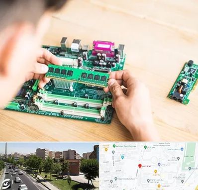 آموزش تعمیرات برد الکترونیکی در شهرک آزمایش 