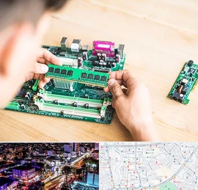 آموزش تعمیرات برد الکترونیکی در منظریه رشت 