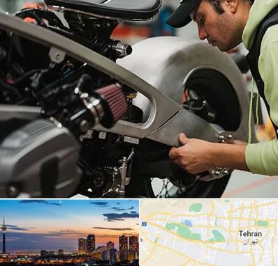 آموزش تعمیرات موتور سیکلت در غرب تهران 
