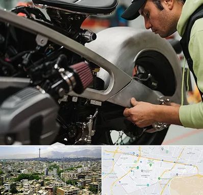 آموزش تعمیرات موتور سیکلت در منطقه 8 تهران 