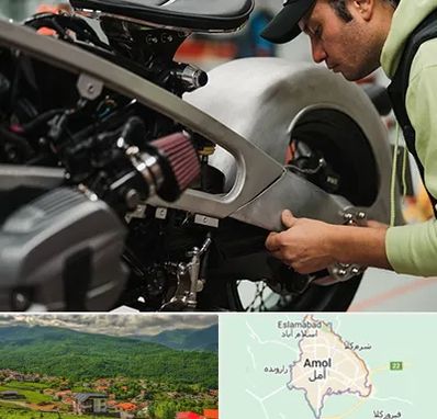 آموزش تعمیرات موتور سیکلت در آمل