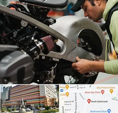 آموزش تعمیرات موتور سیکلت در سهروردی