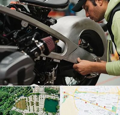 آموزش تعمیرات موتور سیکلت در وکیل آباد مشهد 