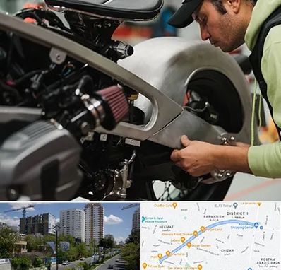 آموزش تعمیرات موتور سیکلت در اندرزگو 