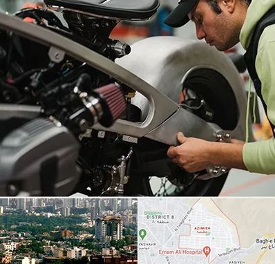 آموزش تعمیرات موتور سیکلت در عظیمیه کرج 