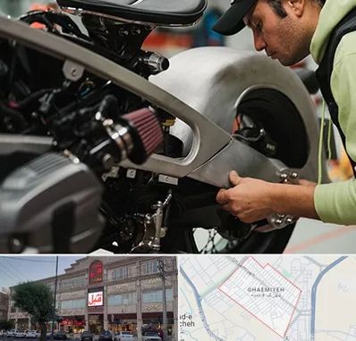 آموزش تعمیرات موتور سیکلت در قائمیه اسلامشهر