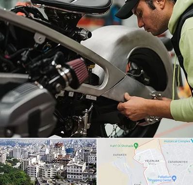 آموزش تعمیرات موتور سیکلت در ولنجک 