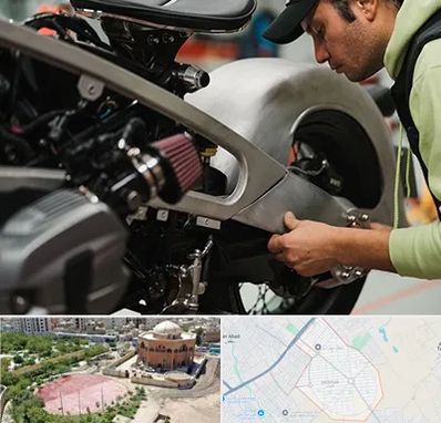 آموزش تعمیرات موتور سیکلت در گلستان اسلامشهر