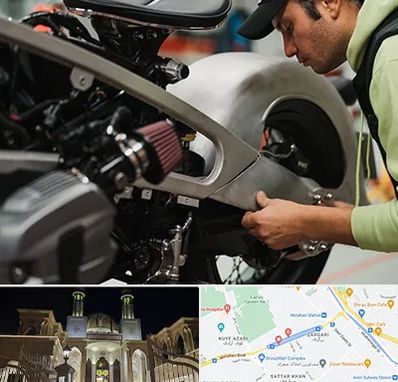 آموزش تعمیرات موتور سیکلت در زرگری شیراز 