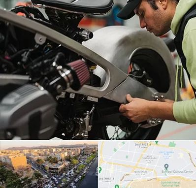 آموزش تعمیرات موتور سیکلت در تهرانپارس 