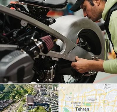 آموزش تعمیرات موتور سیکلت در شمال تهران 