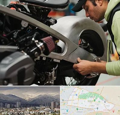 آموزش تعمیرات موتور سیکلت در منطقه 4 تهران 