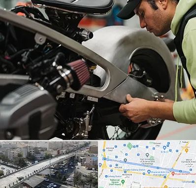 آموزش تعمیرات موتور سیکلت در فرجام 