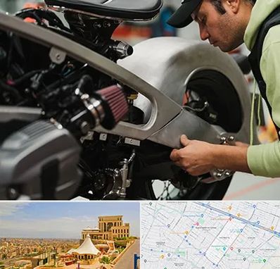 آموزش تعمیرات موتور سیکلت در هاشمیه مشهد 