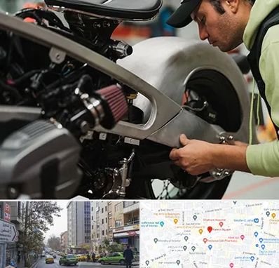 آموزش تعمیرات موتور سیکلت در فاطمی 