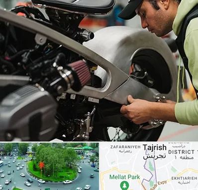 آموزش تعمیرات موتور سیکلت در تجریش 