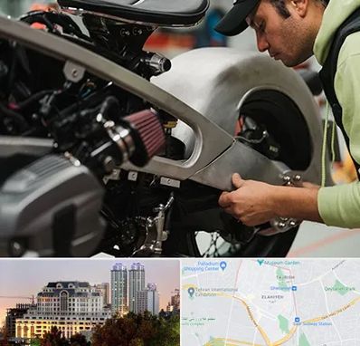 آموزش تعمیرات موتور سیکلت در فرشته 