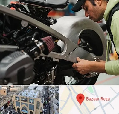 آموزش تعمیرات موتور سیکلت در بازار رضا مشهد