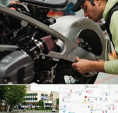 آموزش تعمیرات موتور سیکلت در طالقانی 