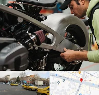 آموزش تعمیرات موتور سیکلت در شهناز تبریز