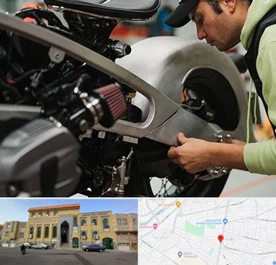 آموزش تعمیرات موتور سیکلت در زنبیل آباد قم