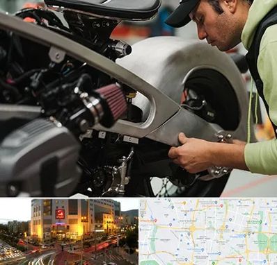 آموزش تعمیرات موتور سیکلت در جنت آباد تهران 