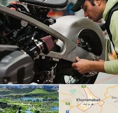 آموزش تعمیرات موتور سیکلت در خرم آباد