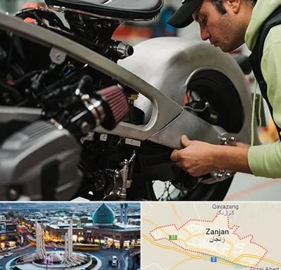 آموزش تعمیرات موتور سیکلت در زنجان