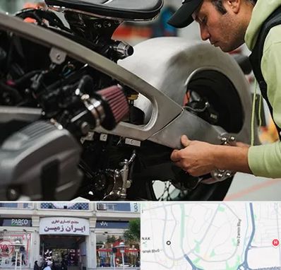 آموزش تعمیرات موتور سیکلت در ایران زمین