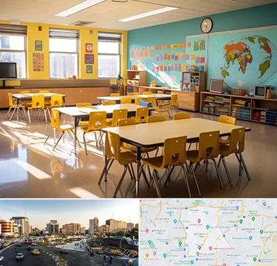 دبستان غیرانتفاعی پسرانه در منطقه 7 تهران 