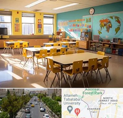 دبستان غیرانتفاعی پسرانه در شهران 