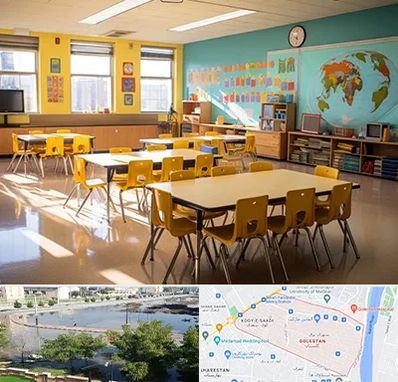 دبستان غیرانتفاعی پسرانه در گلستان اهواز 