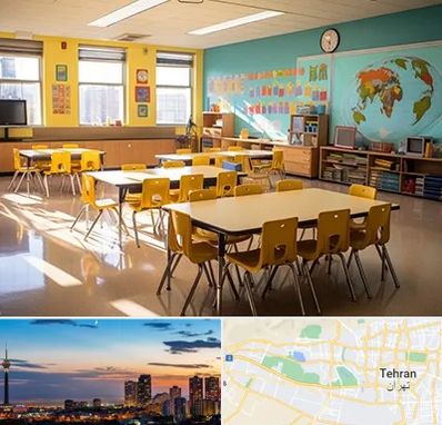 دبستان غیرانتفاعی پسرانه در غرب تهران 