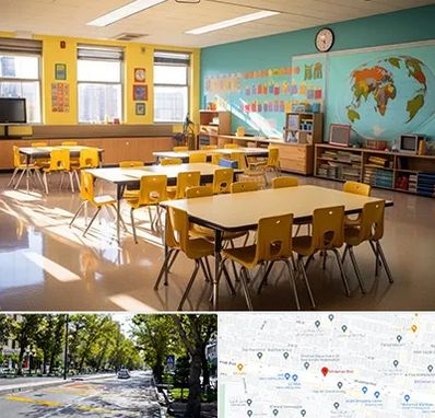 دبستان غیرانتفاعی پسرانه در میرداماد 