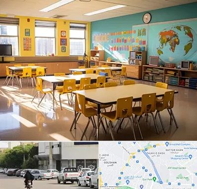 دبستان غیرانتفاعی پسرانه در قدوسی شرقی شیراز 