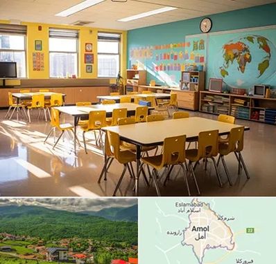 دبستان غیرانتفاعی پسرانه در آمل