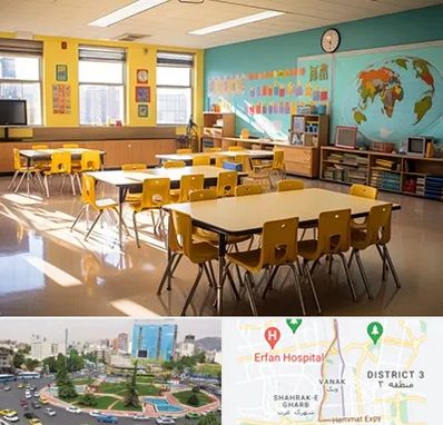 دبستان غیرانتفاعی پسرانه در ونک 