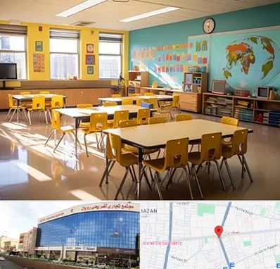 دبستان غیرانتفاعی پسرانه در نصف راه تبریز