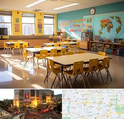 دبستان غیرانتفاعی پسرانه در جنت آباد تهران 