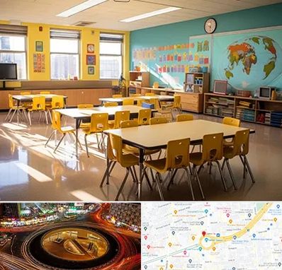 دبستان غیرانتفاعی پسرانه در میدان ولیعصر 