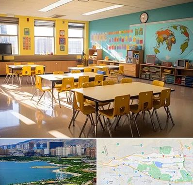 دبستان غیرانتفاعی پسرانه در منطقه 22 تهران 